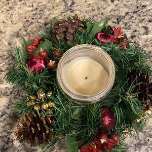 Candle Holder Wreath